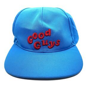 Child's Play Chucky Good Guys Blue Snapback Hat